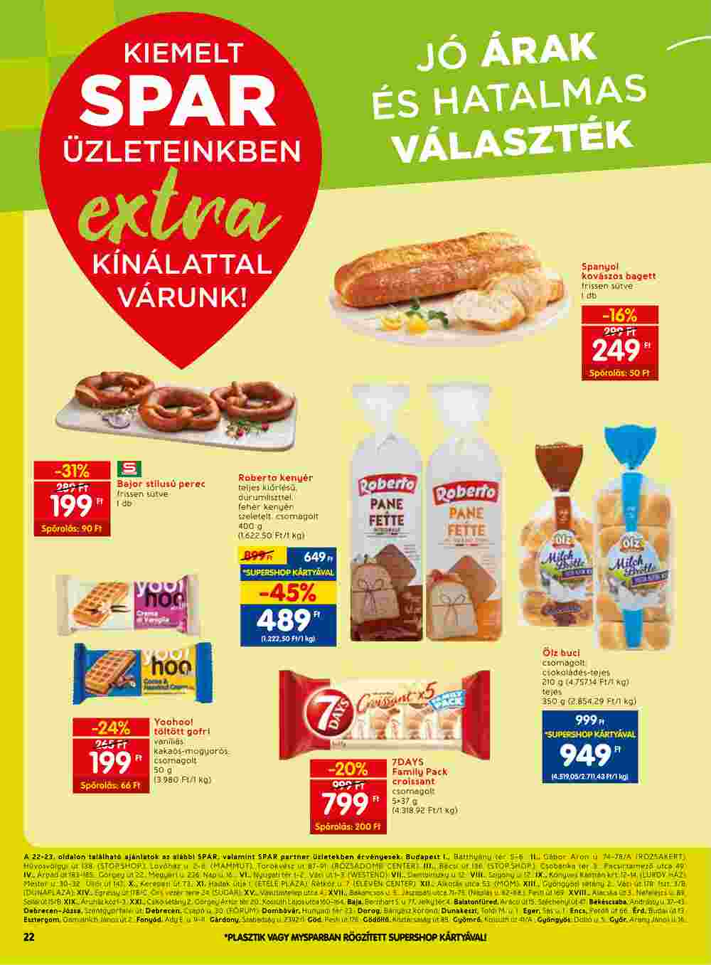 Spar Extra akciós újság 2023.09.07-től - 3. oldal.