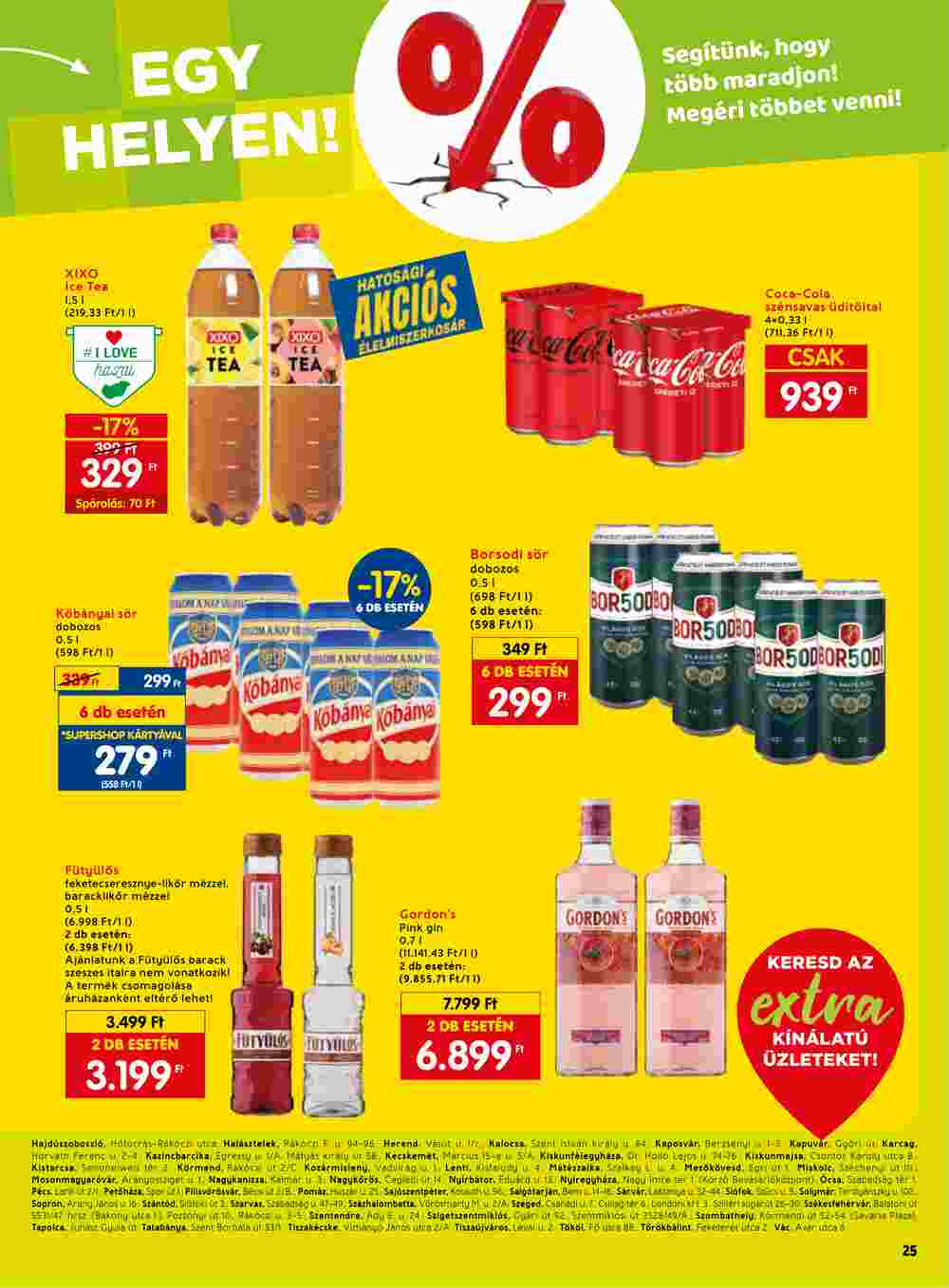 Spar Extra akciós újság 2023.09.07-től - 6. oldal.