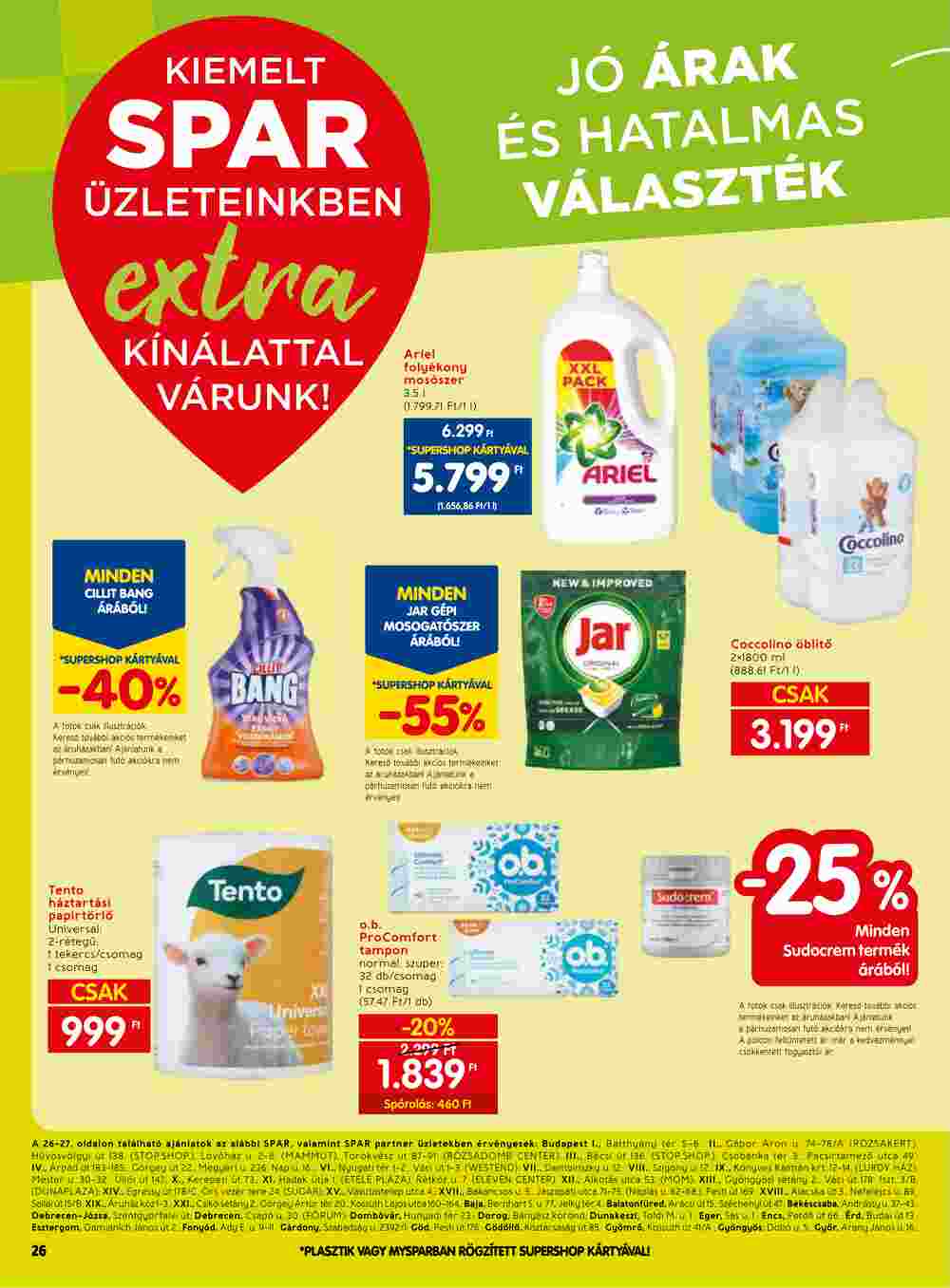 Spar Extra akciós újság 2023.09.07-től - 7. oldal.