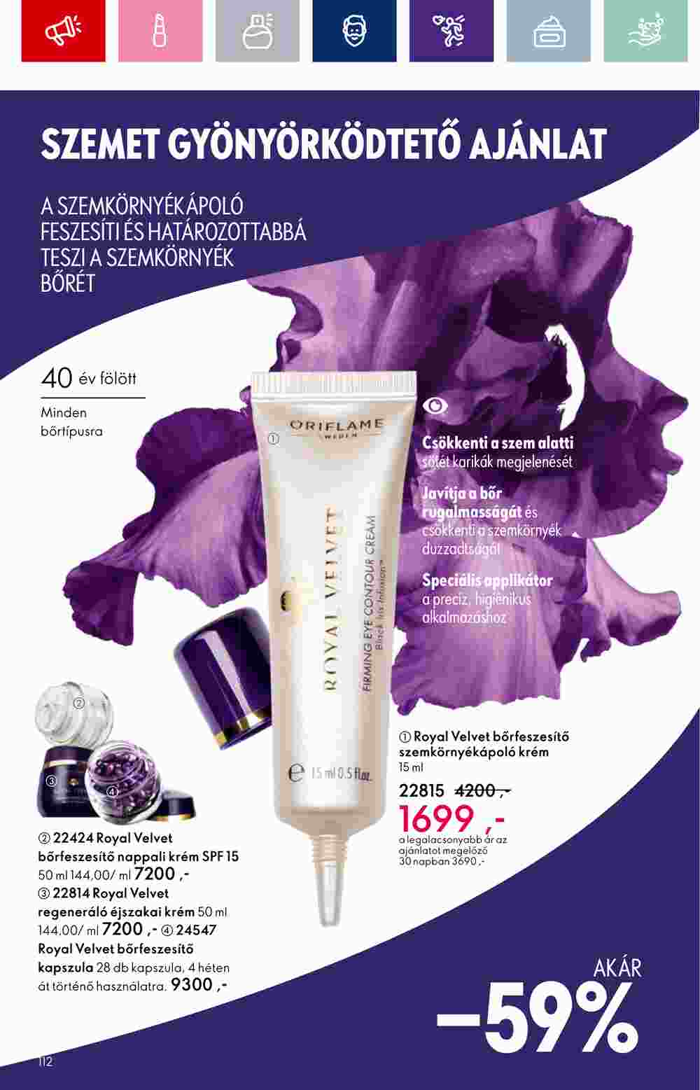 Oriflame akciós újság 2023.09.20-tól - 112. oldal.