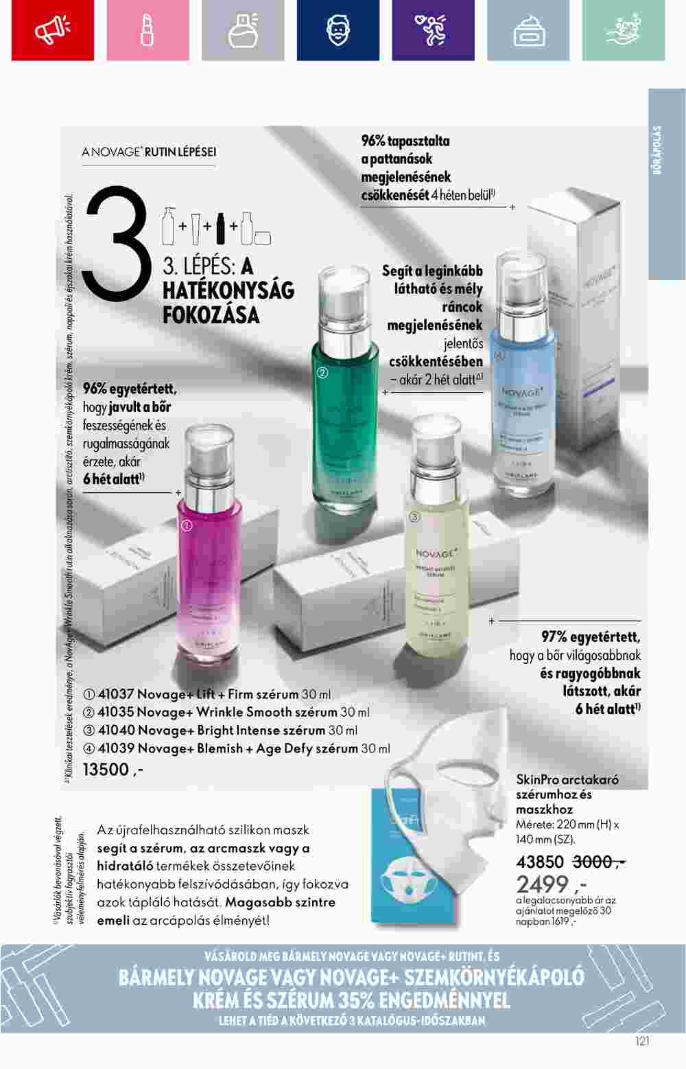 Oriflame akciós újság 2023.09.20-tól - 121. oldal.