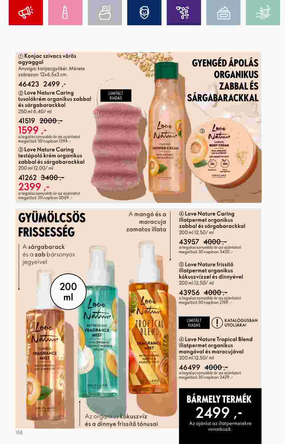 Oriflame akciós újság 2023.09.20-tól - 158. oldal.