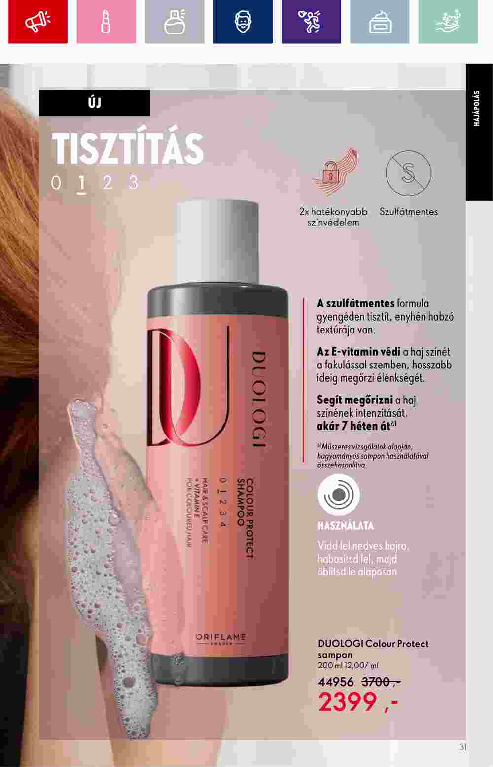 Oriflame akciós újság 2023.09.20-tól - 31. oldal.