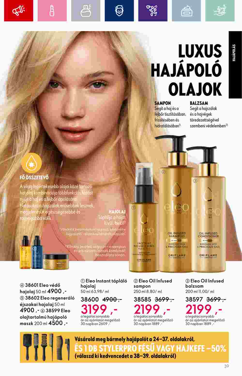 Oriflame akciós újság 2023.09.20-tól - 39. oldal.