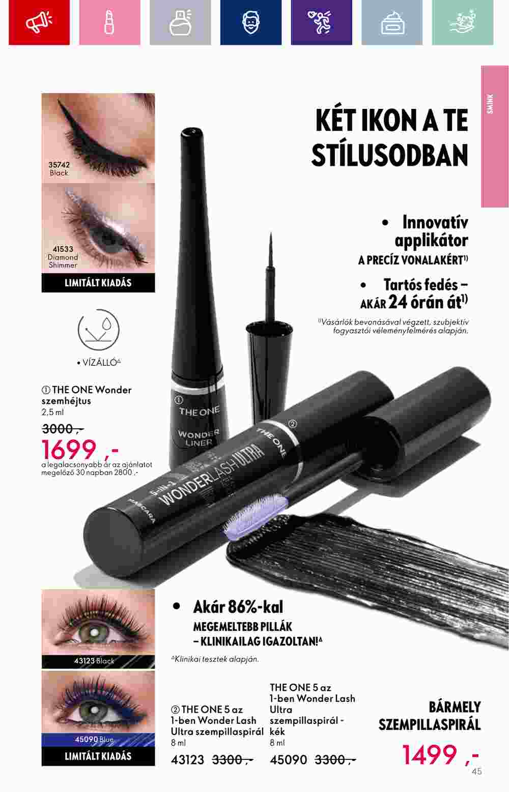 Oriflame akciós újság 2023.09.20-tól - 45. oldal.