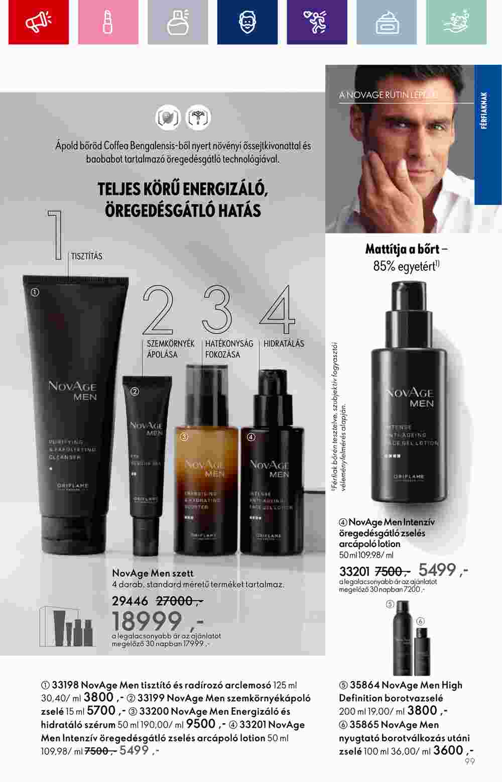 Oriflame akciós újság 2023.09.20-tól - 99. oldal.