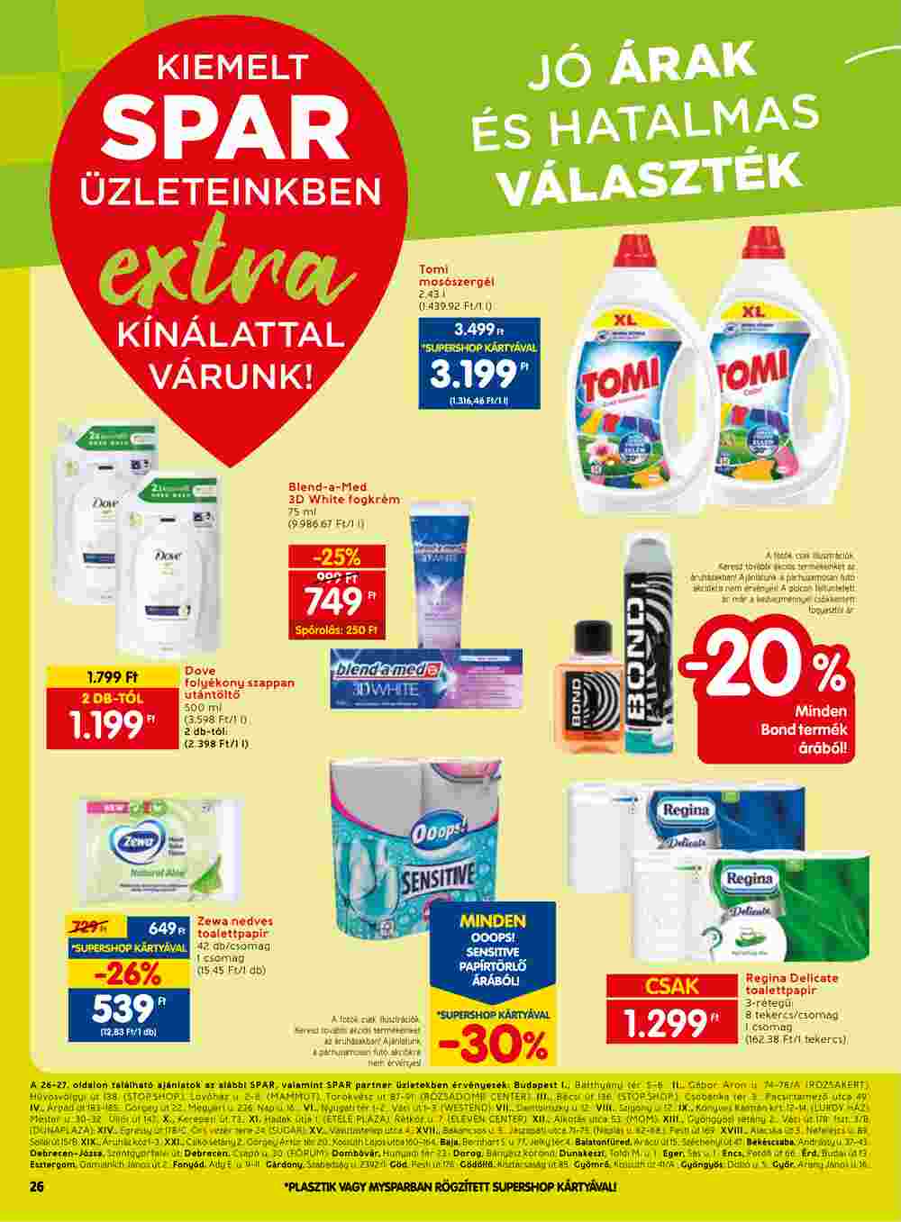 Spar Extra akciós újság 2023.09.21-től - 7. oldal.