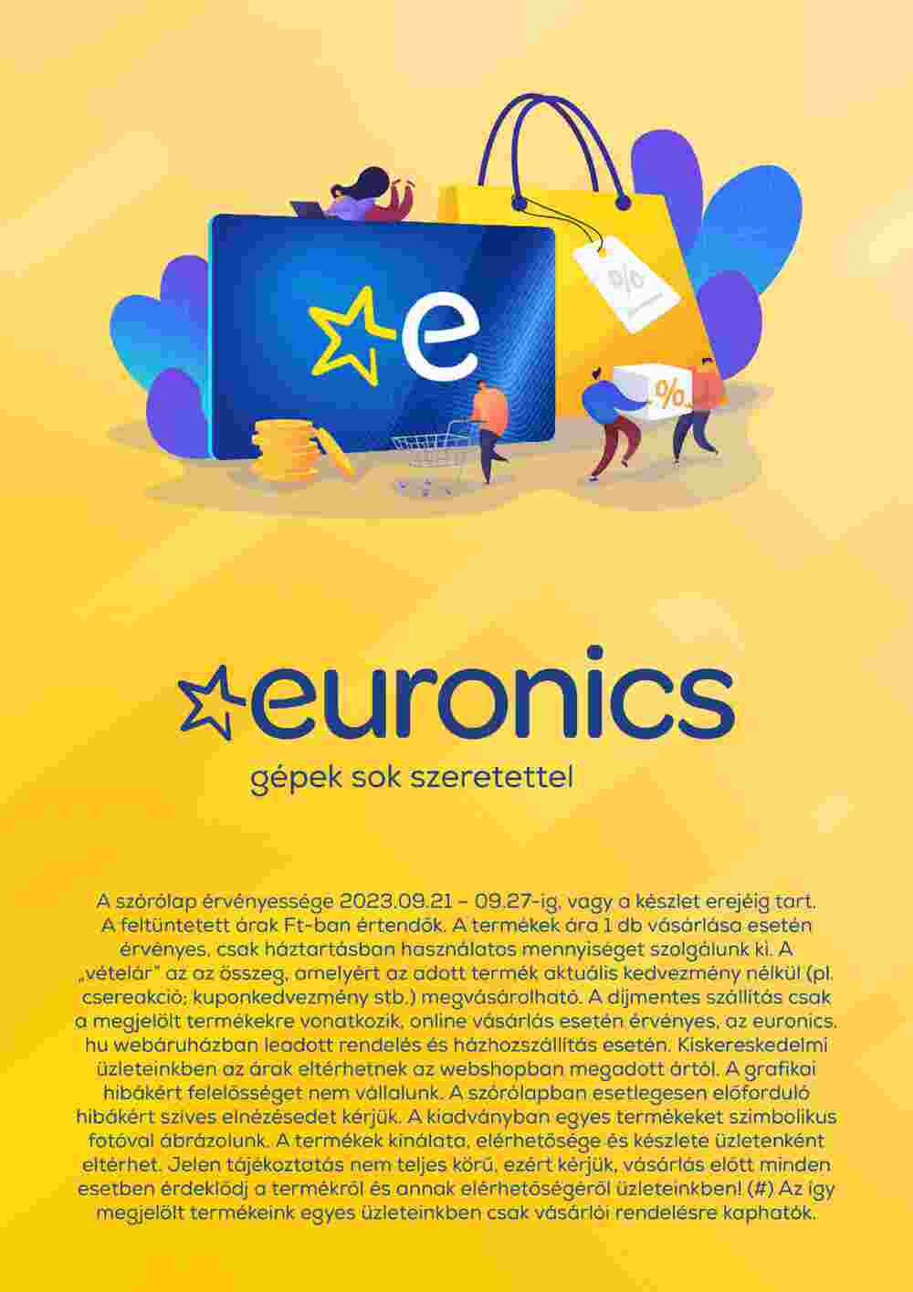 Euronics akciós újság 2023.09.21-től - 16. oldal.