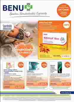 BENU Gyógyszertárak akciós újság 2023.10.01-től
