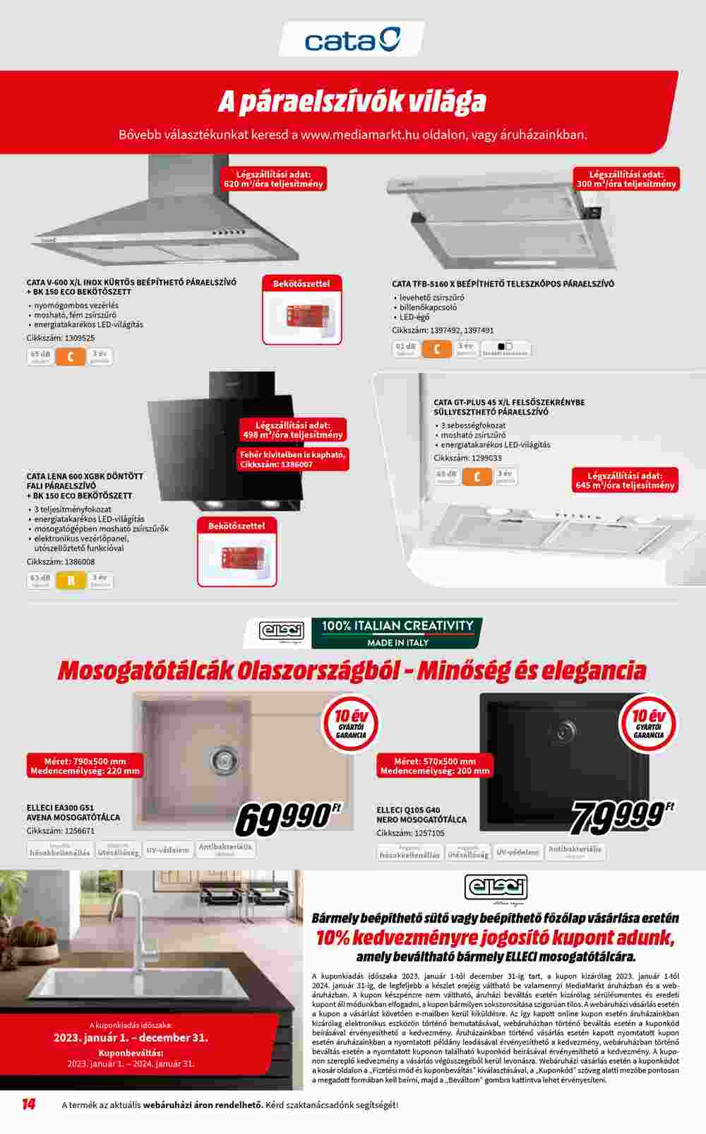 Media Markt akciós újság 2023.10.04-től - 14. oldal.