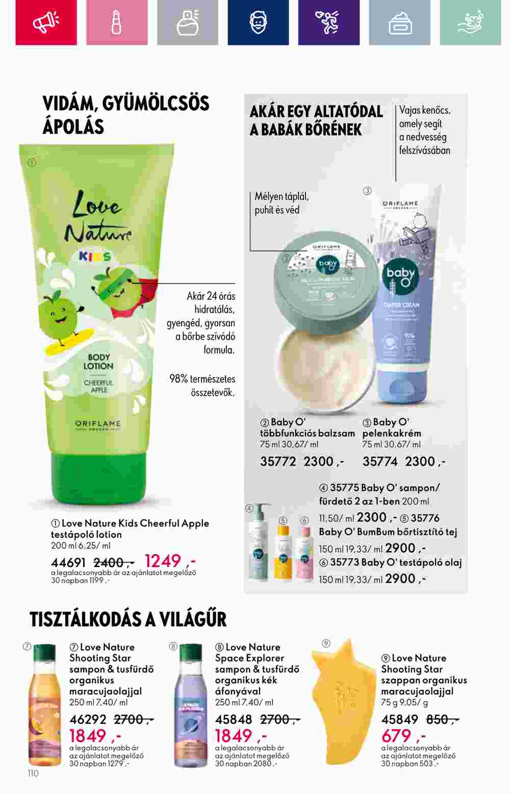 Oriflame akciós újság 2023.10.11-től - 110. oldal.