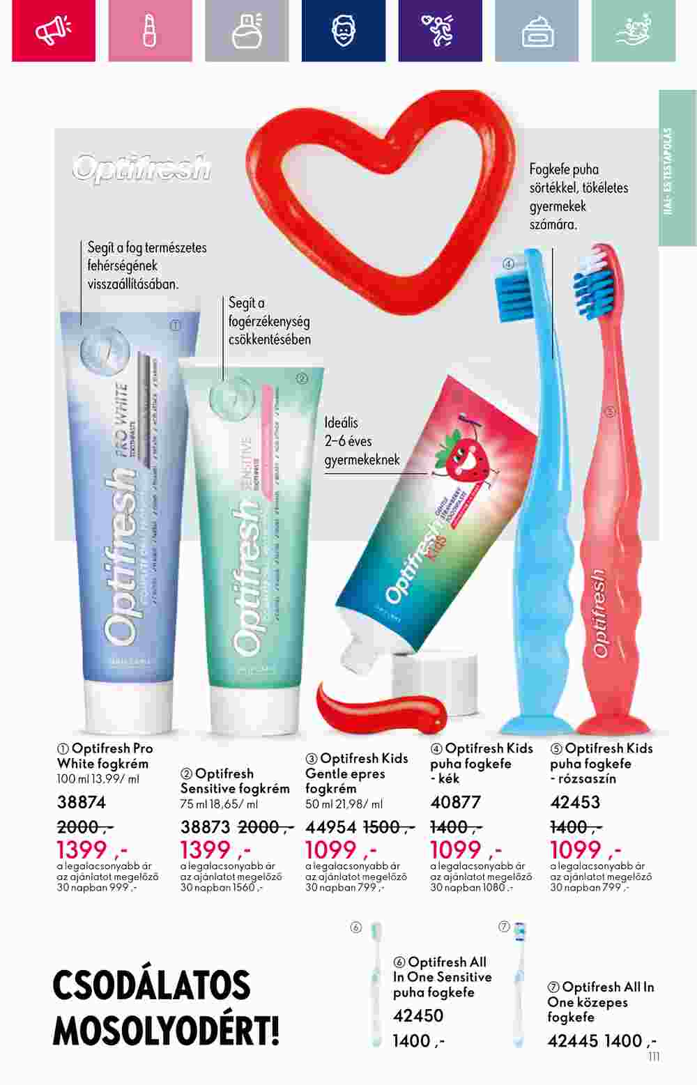 Oriflame akciós újság 2023.10.11-től - 111. oldal.