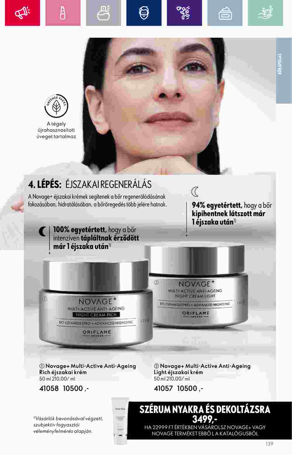 Oriflame akciós újság 2023.10.11-től - 139. oldal.