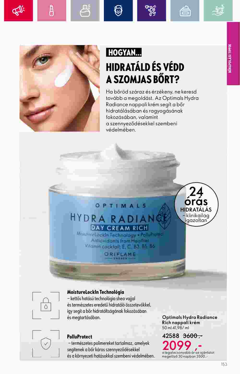 Oriflame akciós újság 2023.10.11-től - 153. oldal.