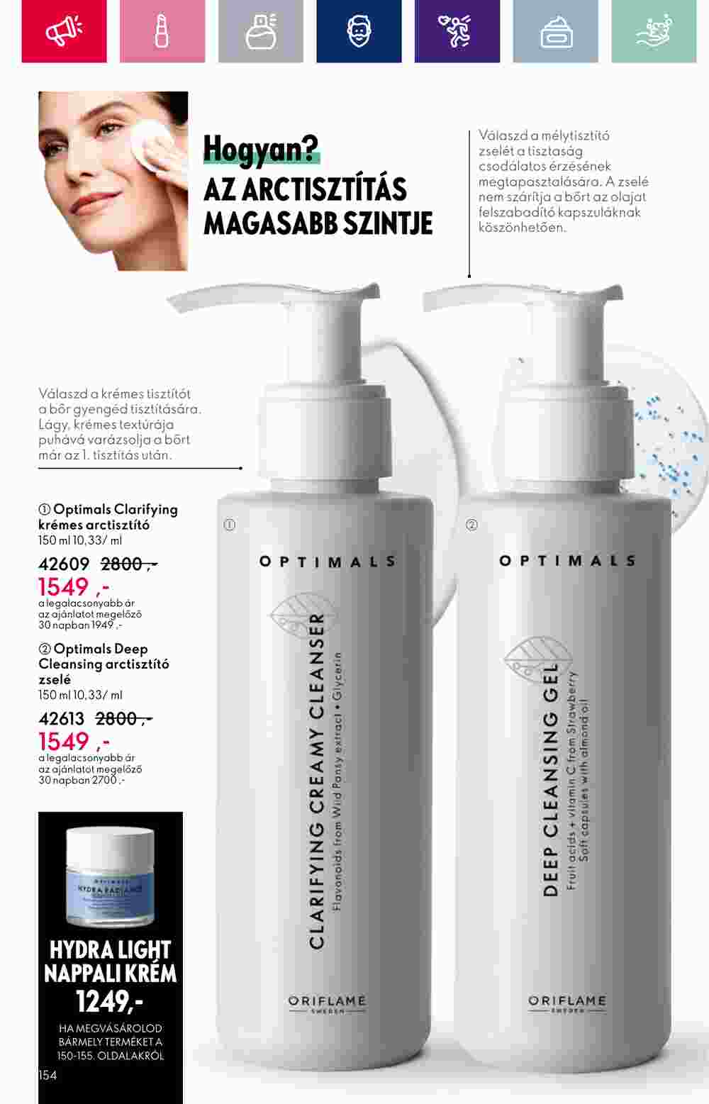 Oriflame akciós újság 2023.10.11-től - 154. oldal.