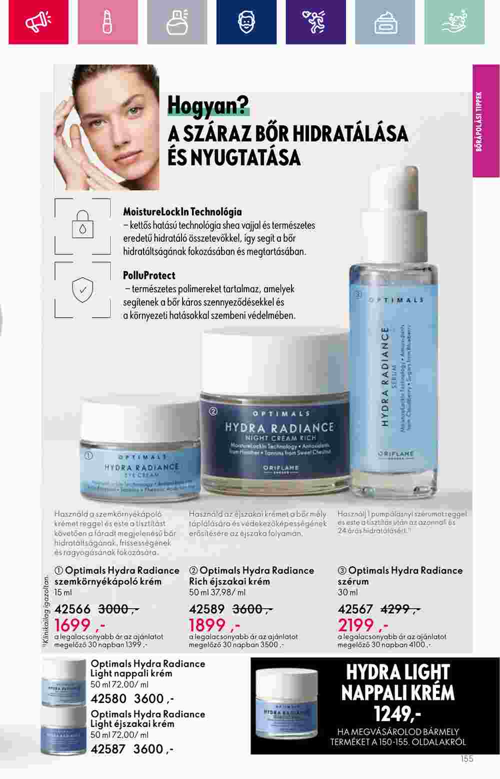 Oriflame akciós újság 2023.10.11-től - 155. oldal.