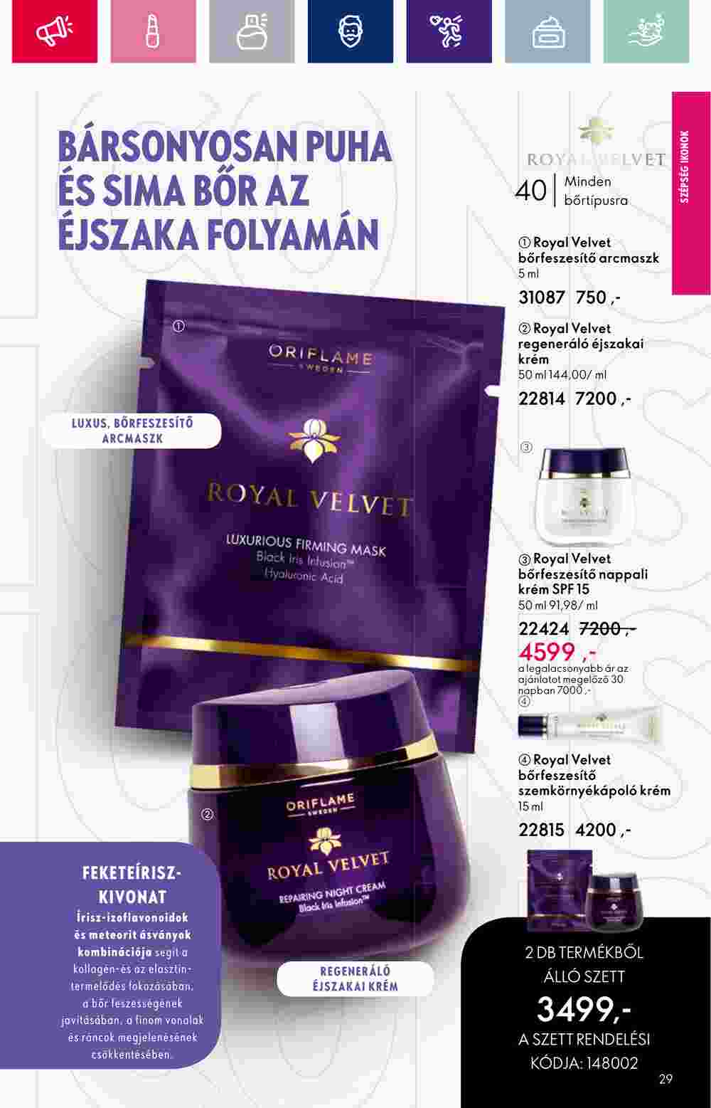 Oriflame akciós újság 2023.10.11-től - 29. oldal.