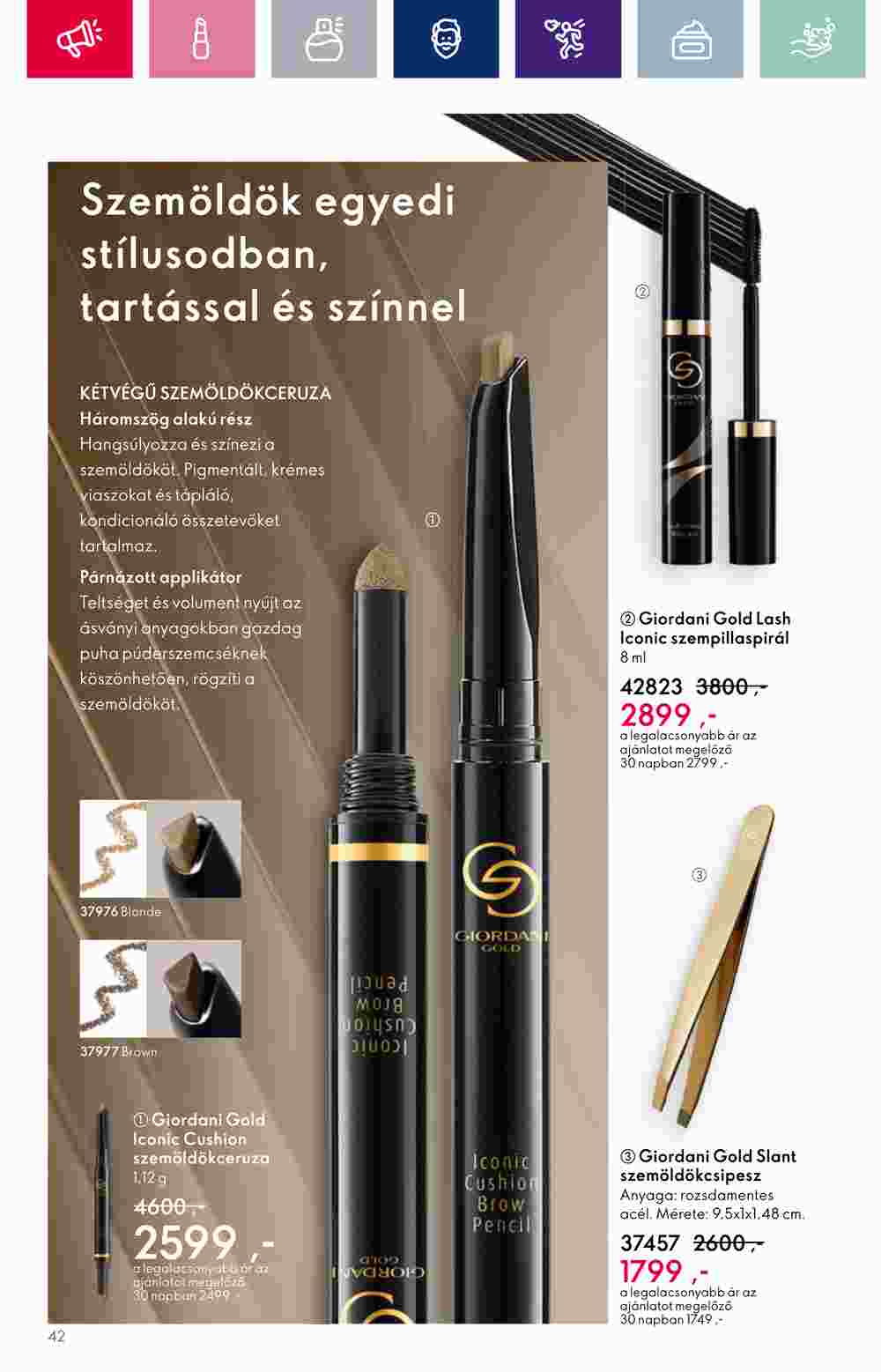 Oriflame akciós újság 2023.10.11-től - 42. oldal.