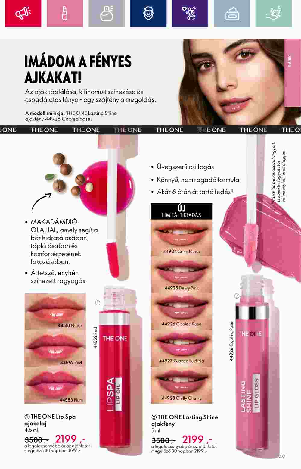 Oriflame akciós újság 2023.10.11-től - 49. oldal.