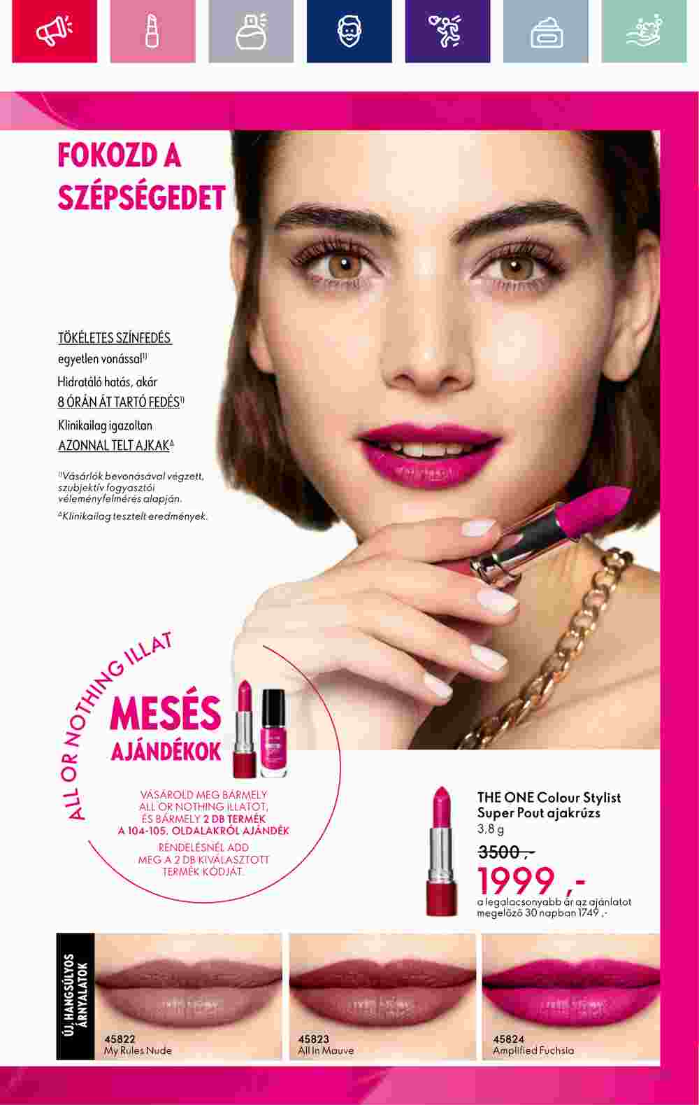 Oriflame akciós újság 2023.10.31-től - 105. oldal.