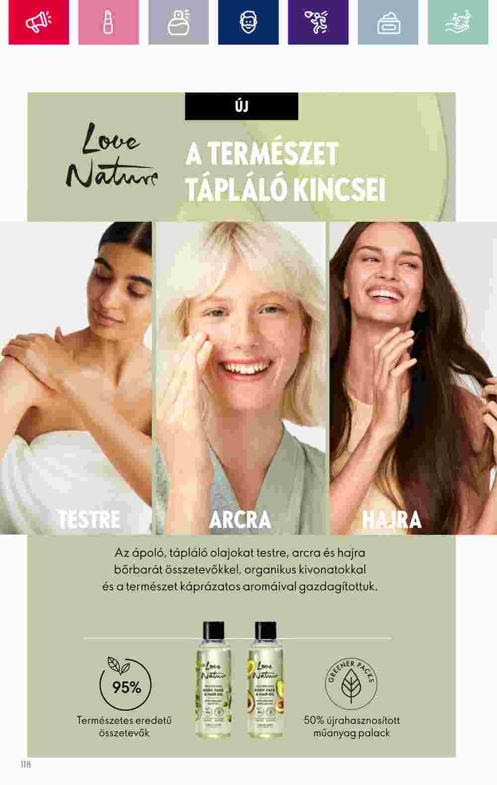 Oriflame akciós újság 2023.10.31-től - 118. oldal.