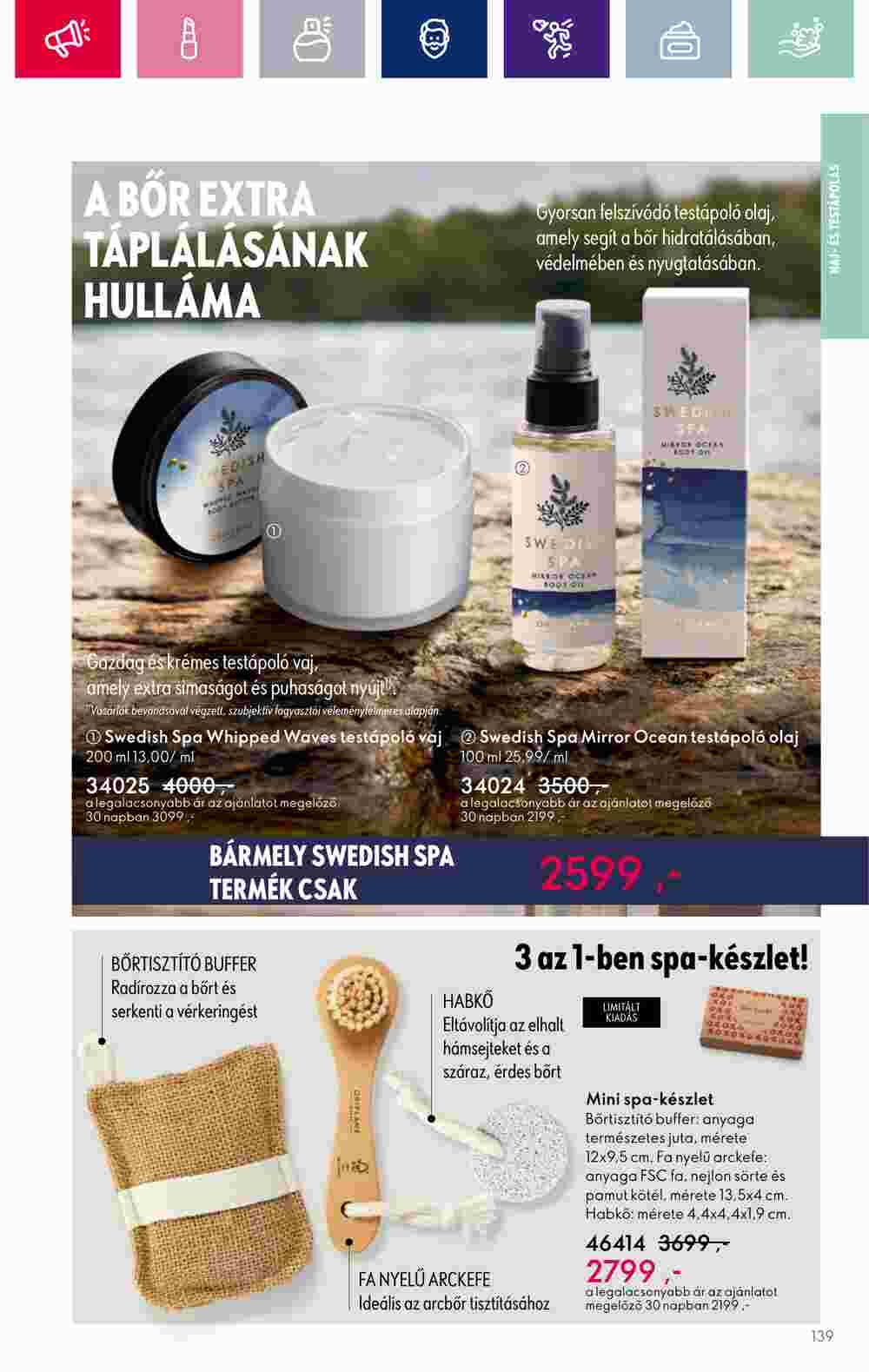 Oriflame akciós újság 2023.10.31-től - 139. oldal.