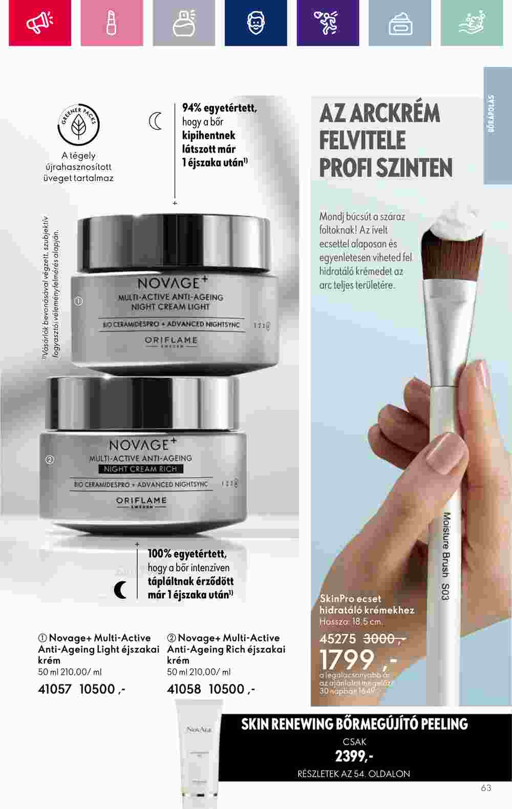 Oriflame akciós újság 2023.10.31-től - 63. oldal.