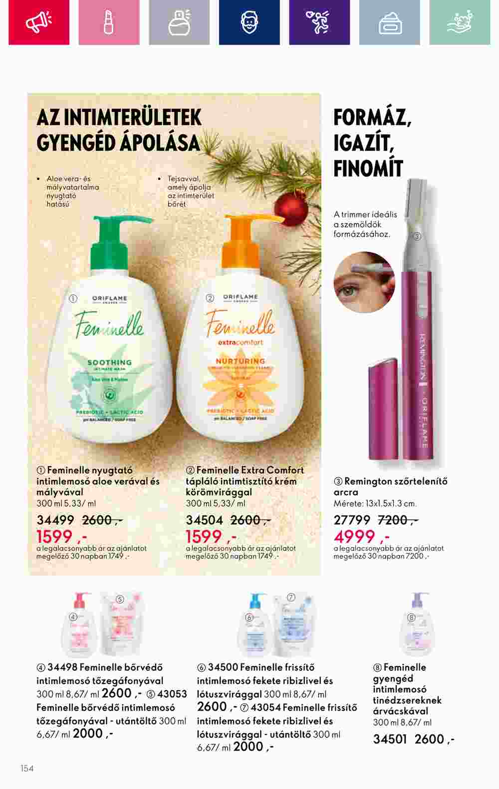 Oriflame akciós újság 2023.11.15-től - 154. oldal.