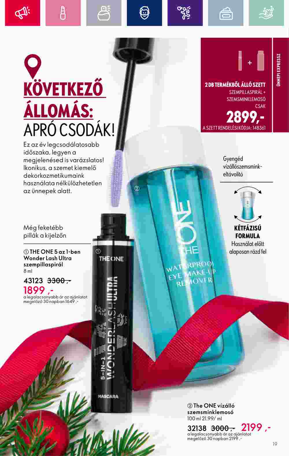 Oriflame akciós újság 2023.11.15-től - 19. oldal.