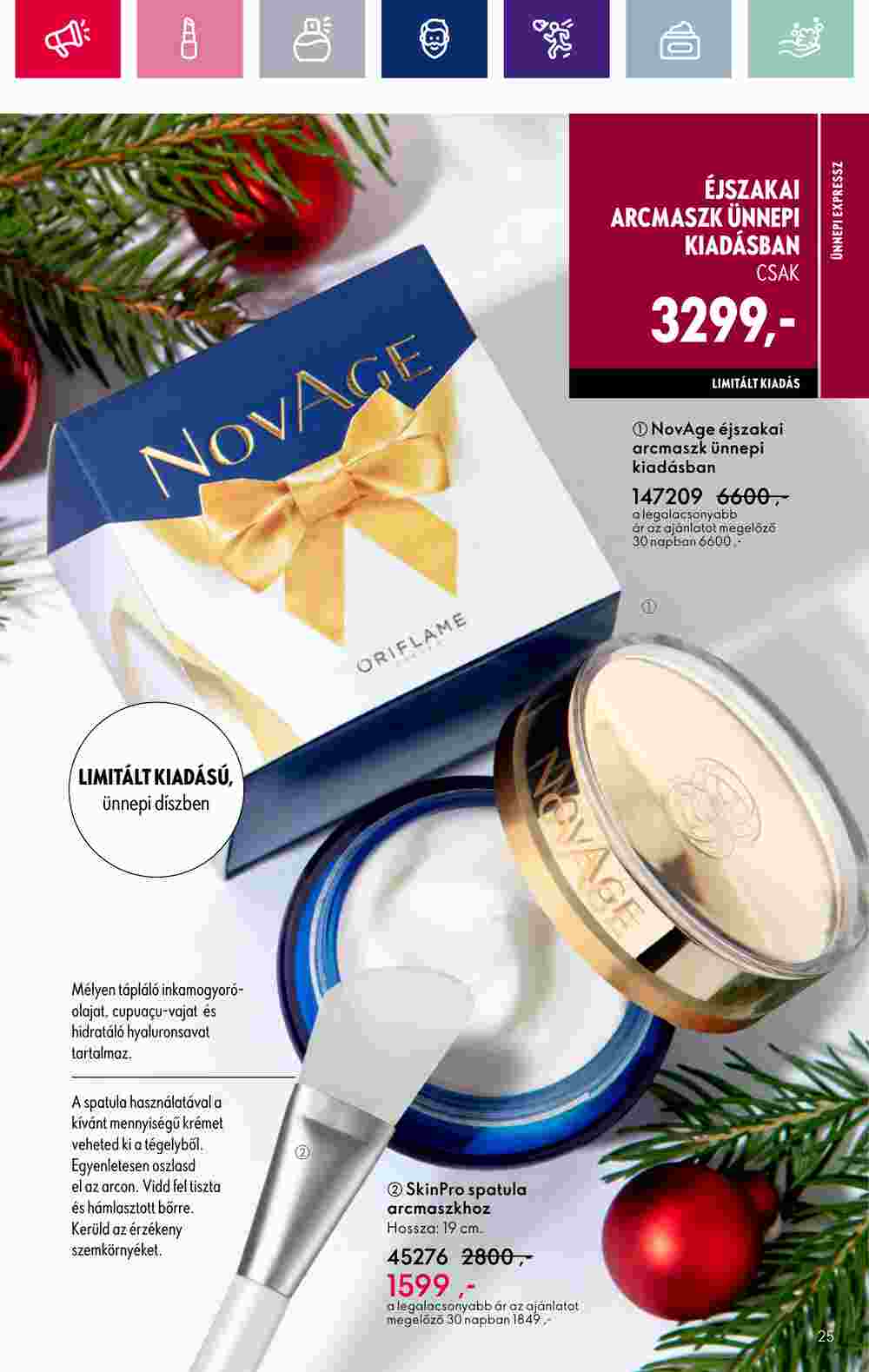 Oriflame akciós újság 2023.11.15-től - 25. oldal.