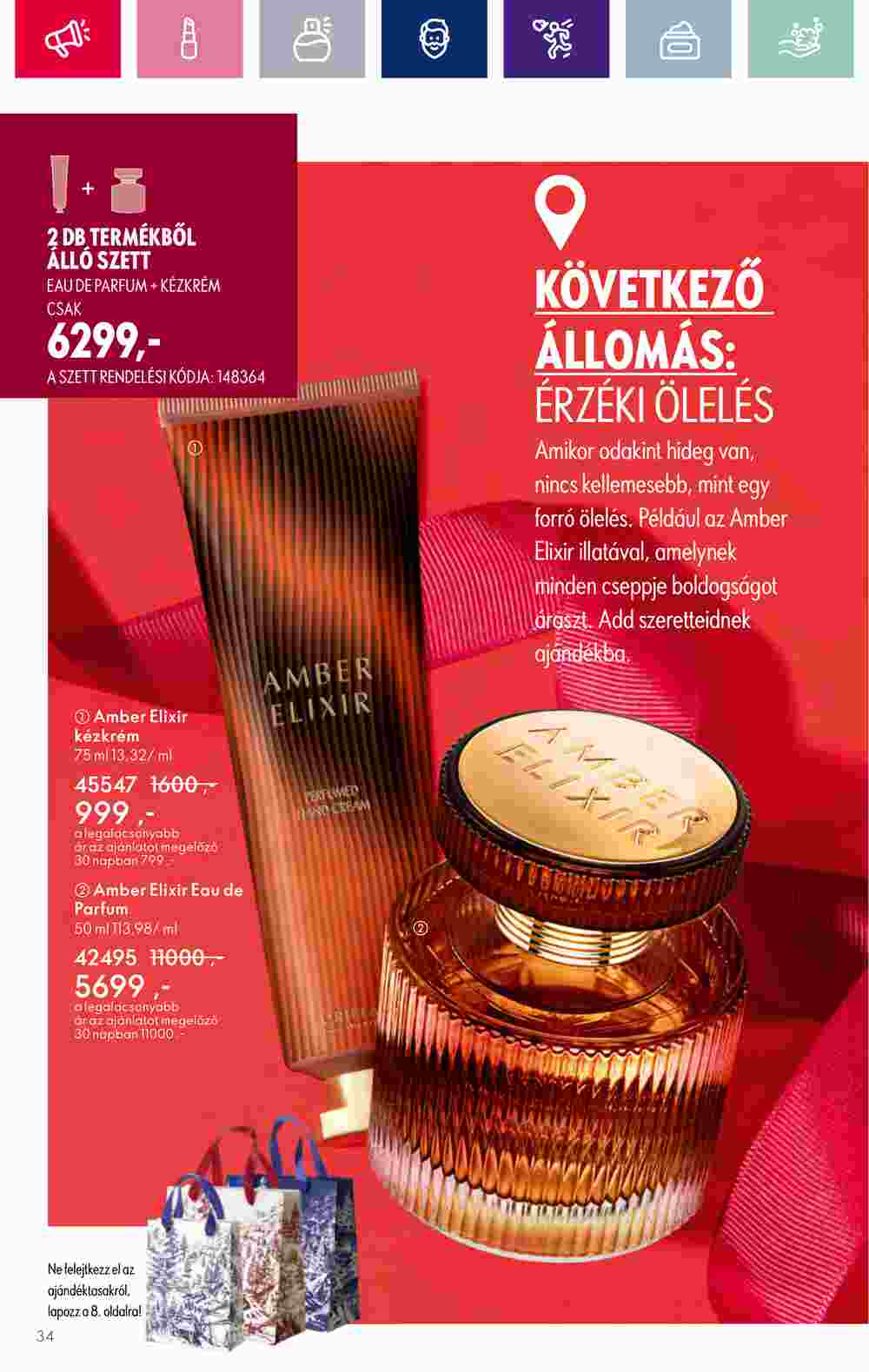 Oriflame akciós újság 2023.11.15-től - 34. oldal.