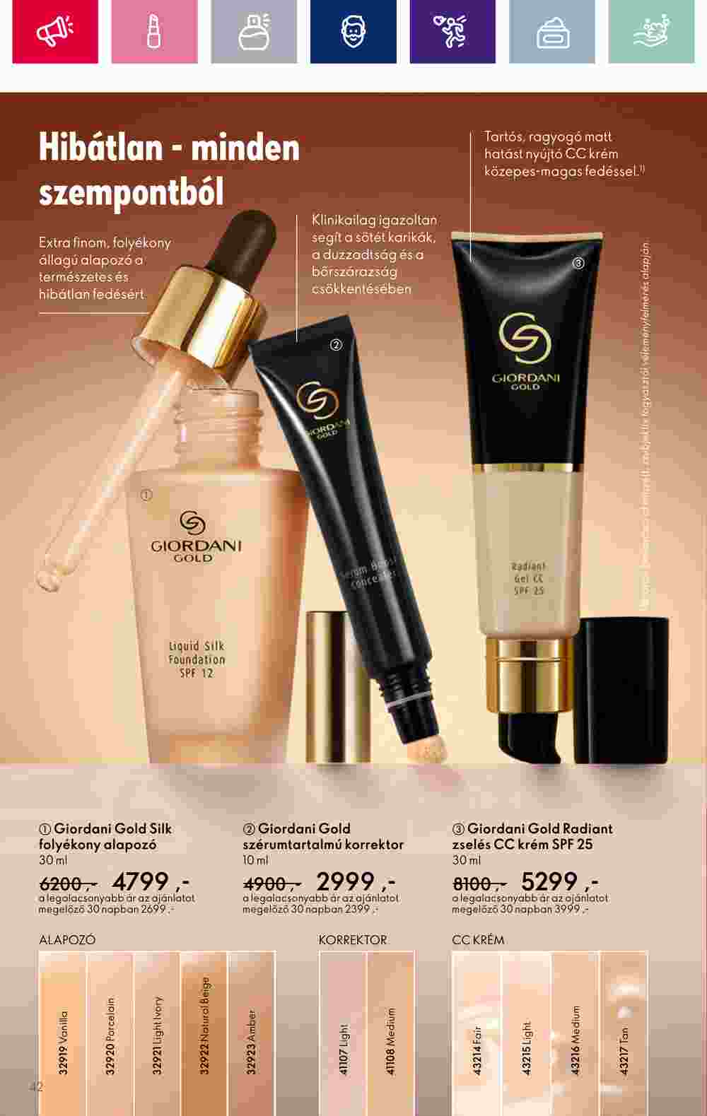 Oriflame akciós újság 2023.11.15-től - 42. oldal.