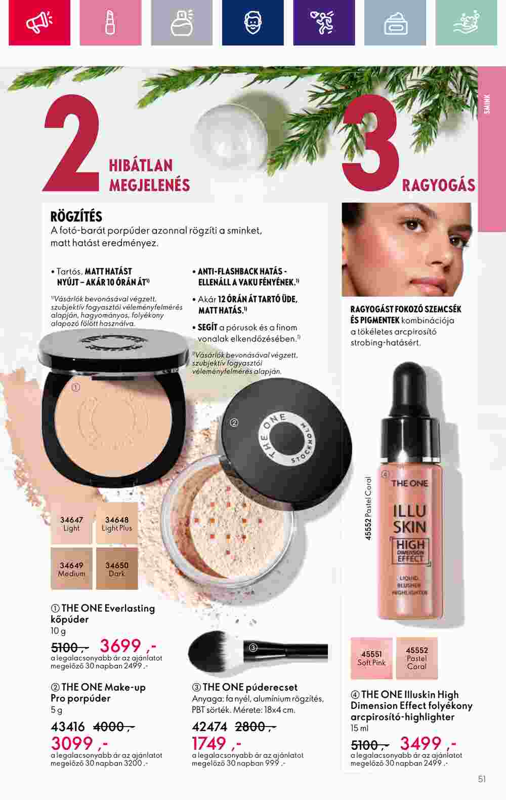 Oriflame akciós újság 2023.11.15-től - 51. oldal.