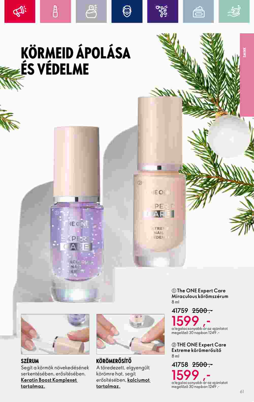 Oriflame akciós újság 2023.11.15-től - 61. oldal.