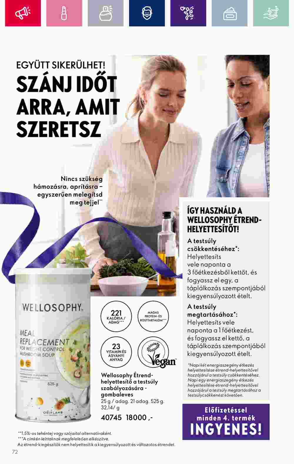 Oriflame akciós újság 2023.11.15-től - 72. oldal.