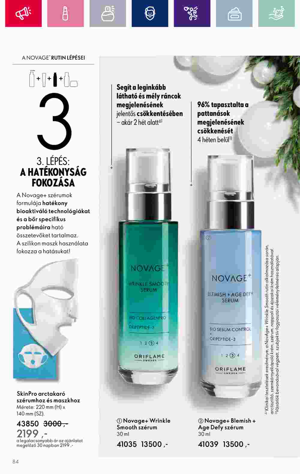 Oriflame akciós újság 2023.11.15-től - 84. oldal.