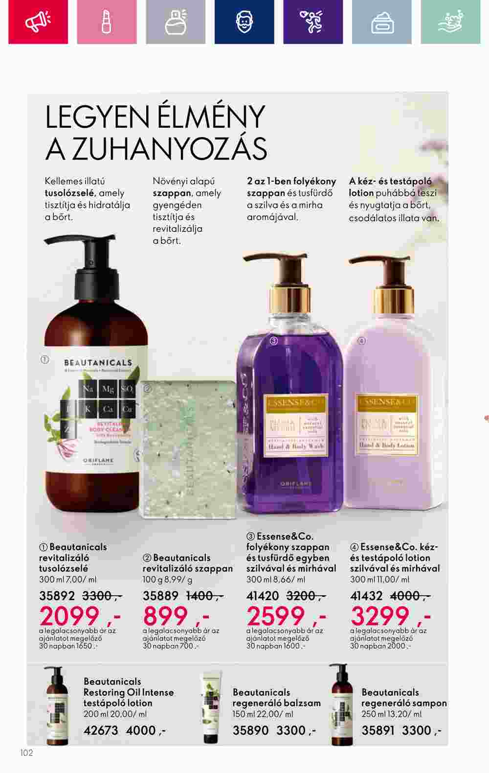 Oriflame akciós újság 2023.12.06-tól - 102. oldal.