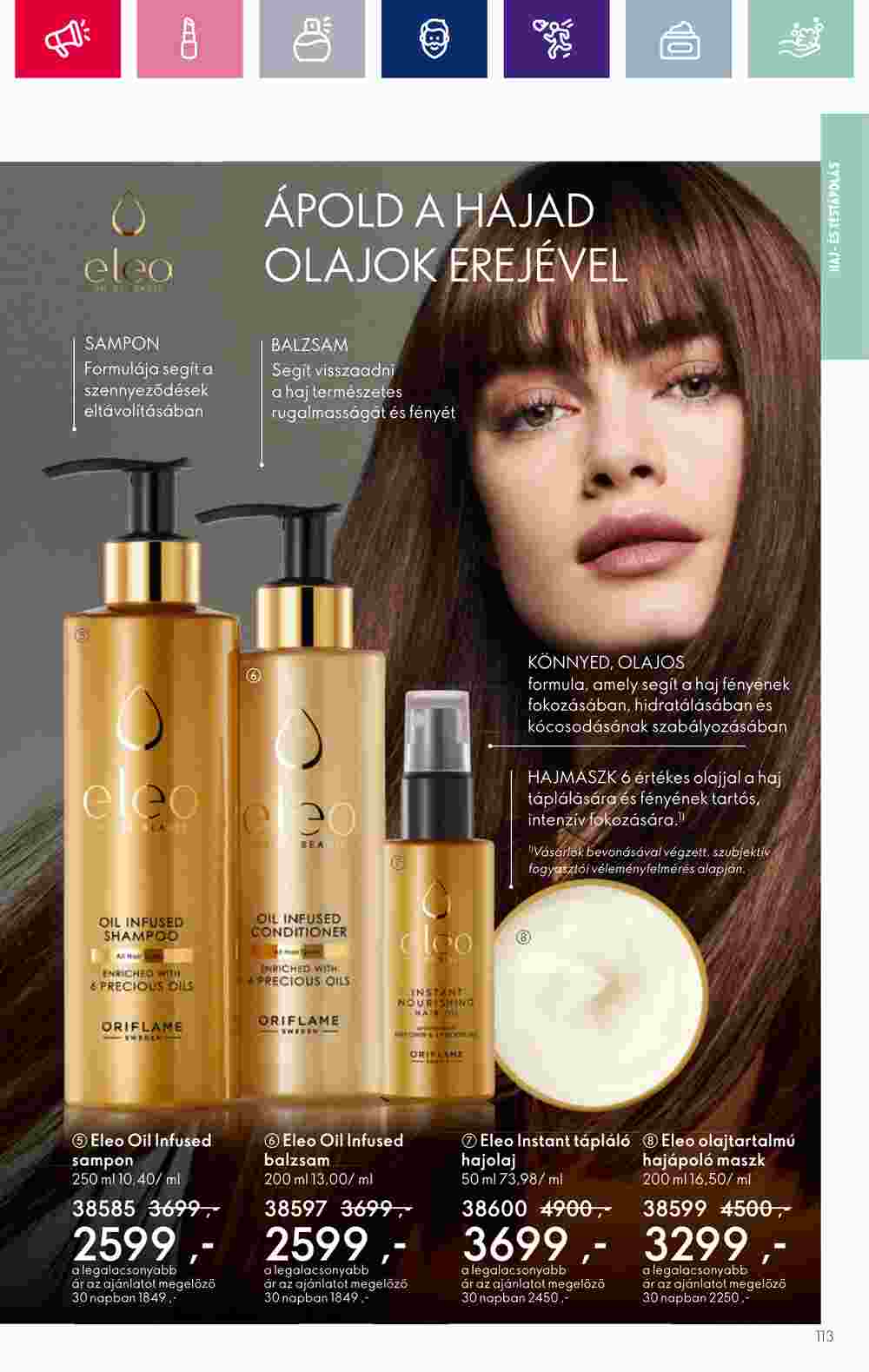 Oriflame akciós újság 2023.12.06-tól - 113. oldal.