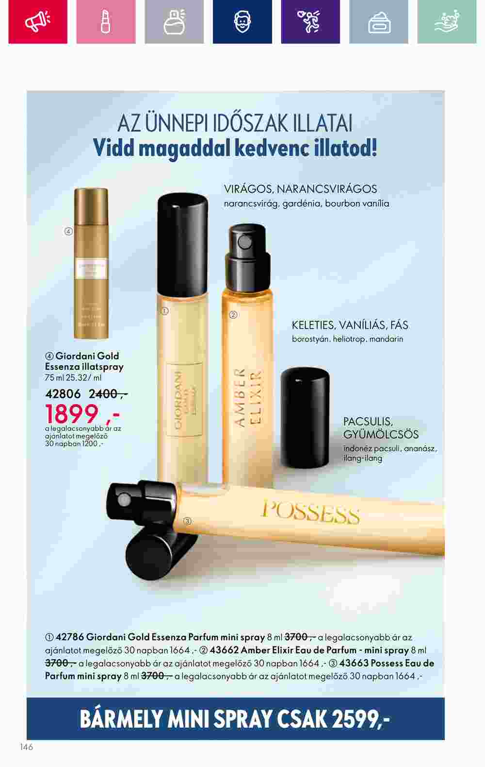 Oriflame akciós újság 2023.12.06-tól - 146. oldal.