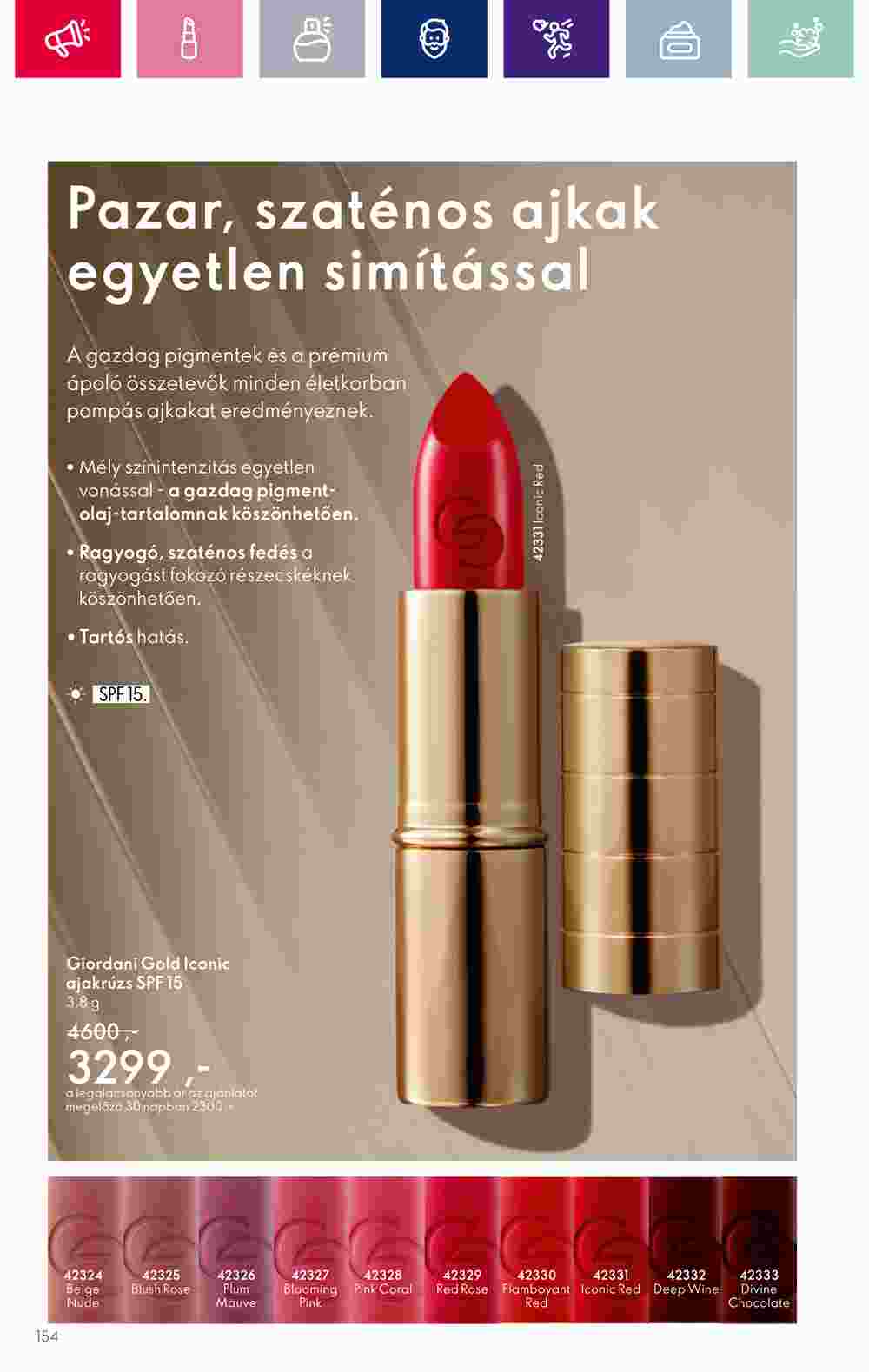 Oriflame akciós újság 2023.12.06-tól - 154. oldal.