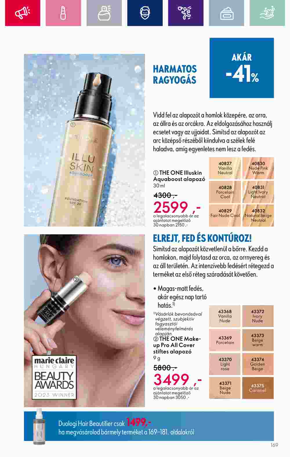 Oriflame akciós újság 2023.12.06-tól - 169. oldal.