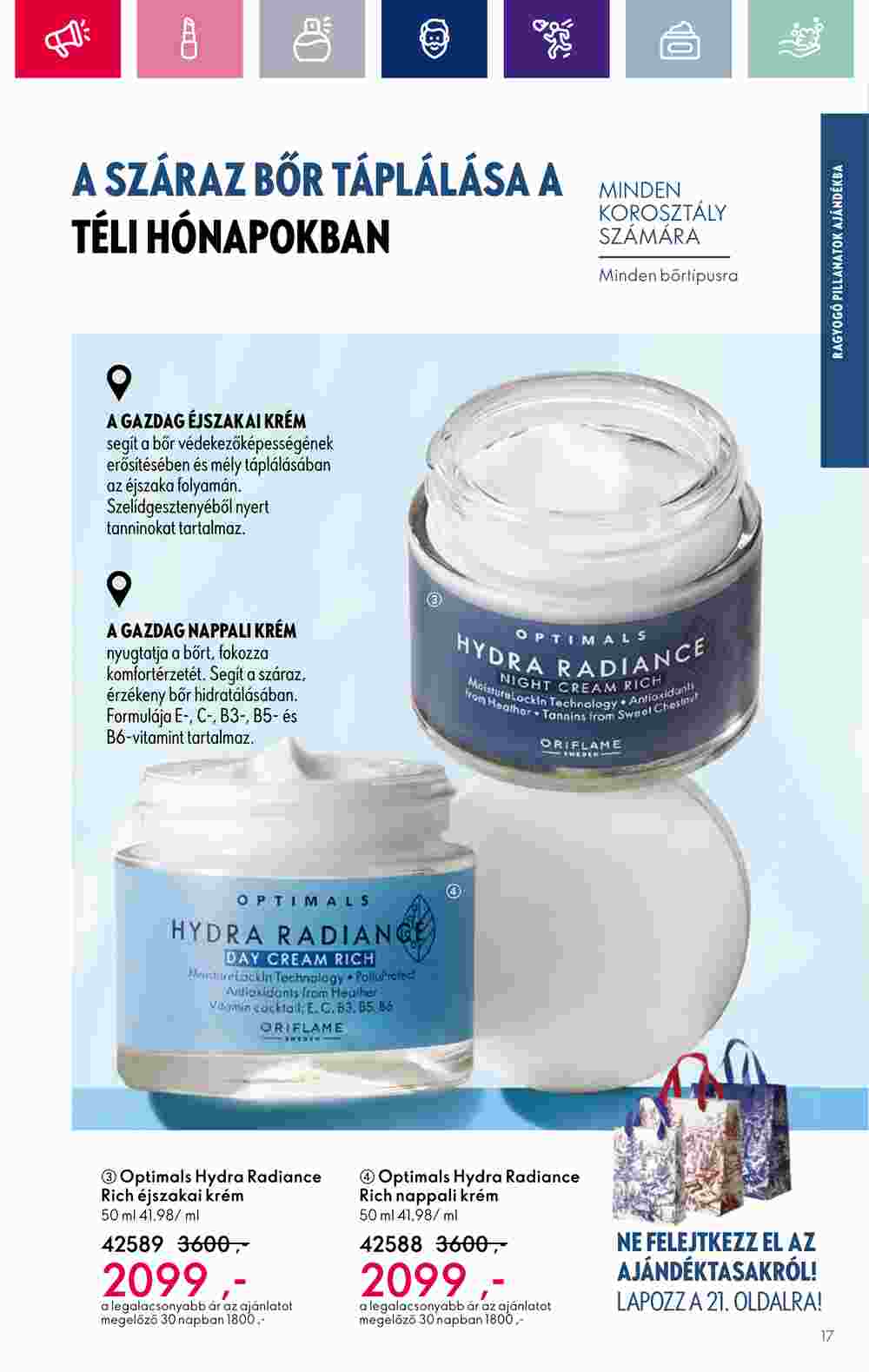 Oriflame akciós újság 2023.12.06-tól - 17. oldal.