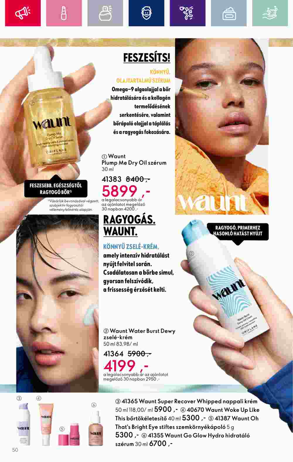 Oriflame akciós újság 2023.12.06-tól - 50. oldal.