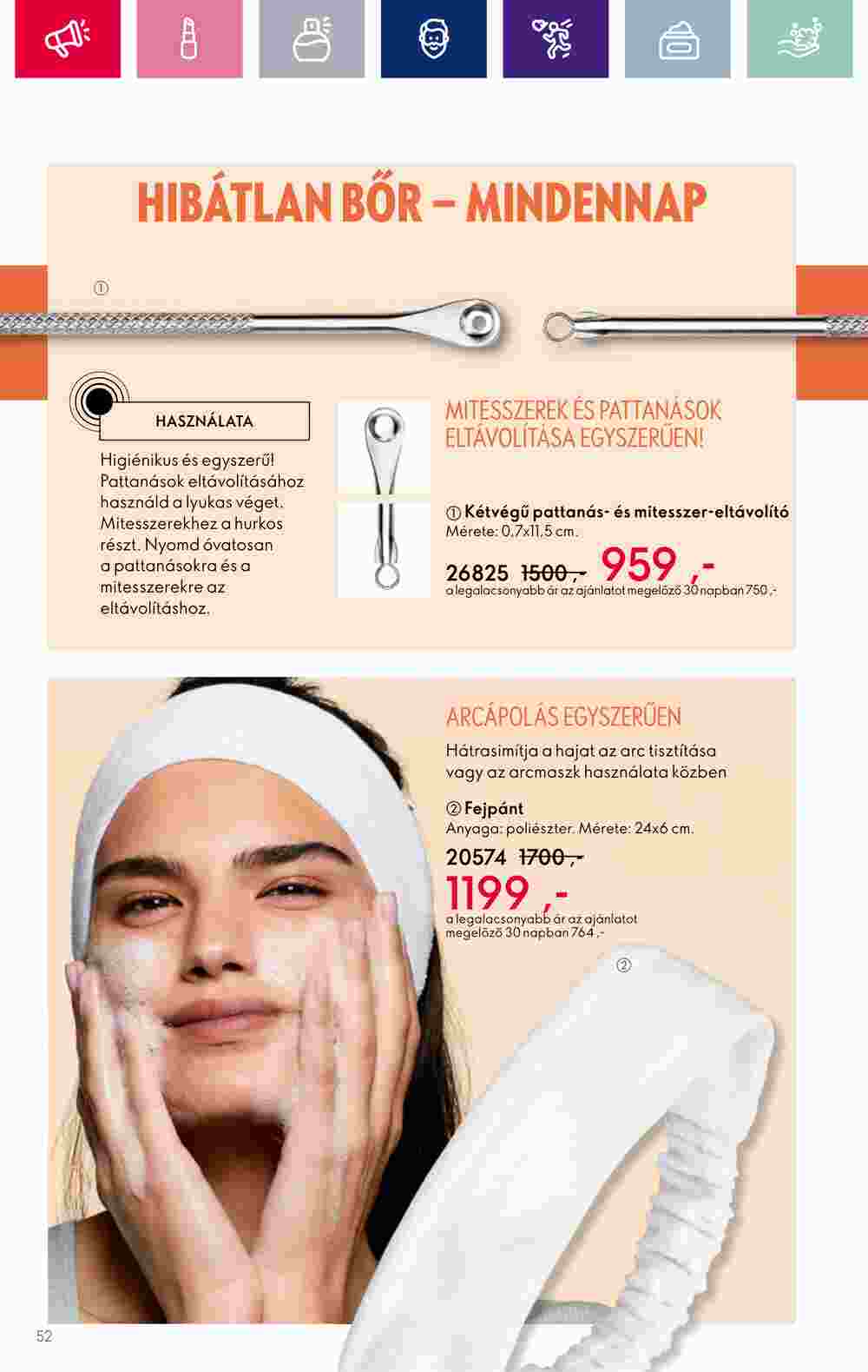 Oriflame akciós újság 2023.12.06-tól - 52. oldal.