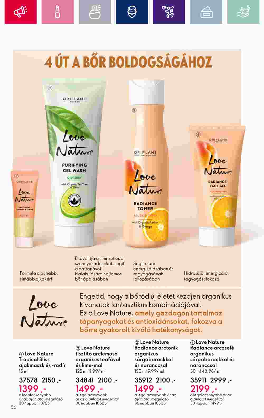 Oriflame akciós újság 2023.12.06-tól - 56. oldal.