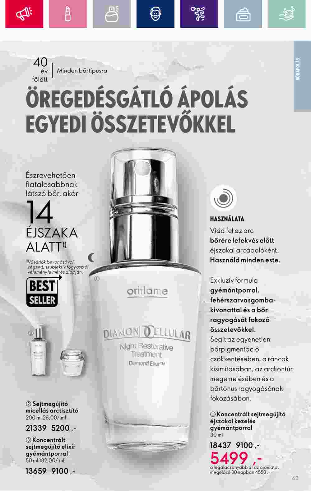 Oriflame akciós újság 2023.12.06-tól - 63. oldal.