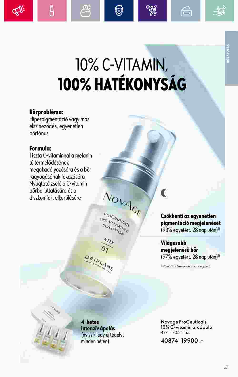 Oriflame akciós újság 2023.12.06-tól - 67. oldal.