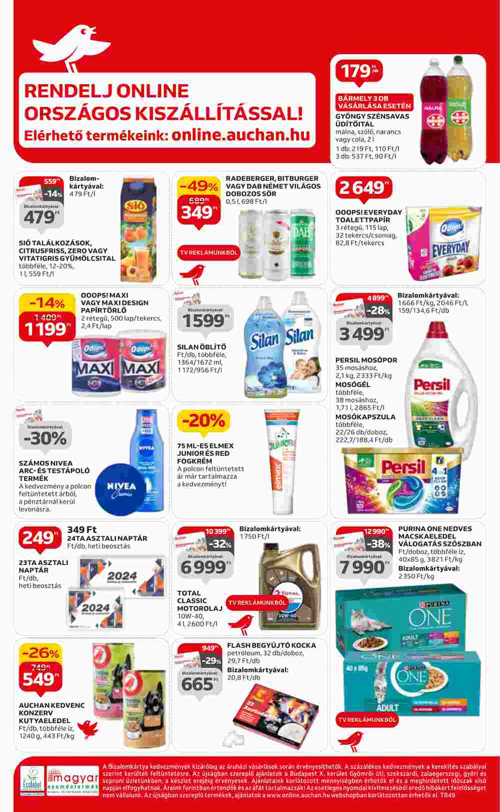 Auchan akciós újság 2023.12.07-től - 4. oldal.