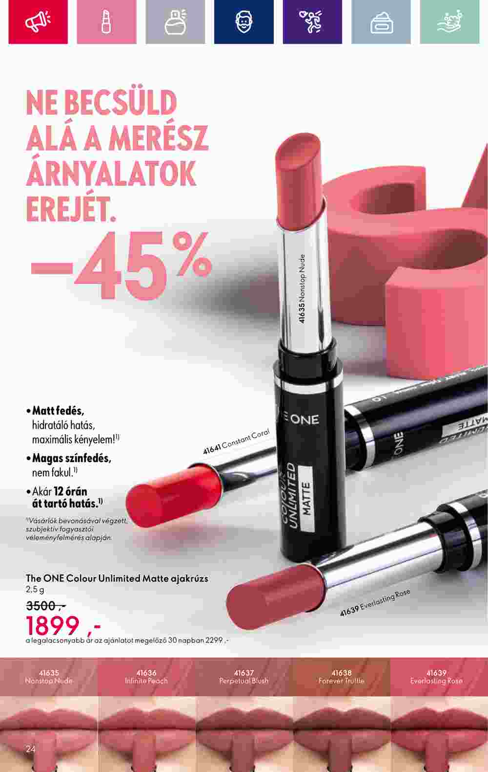 Oriflame akciós újság 2023.12.28-tól - 24. oldal.