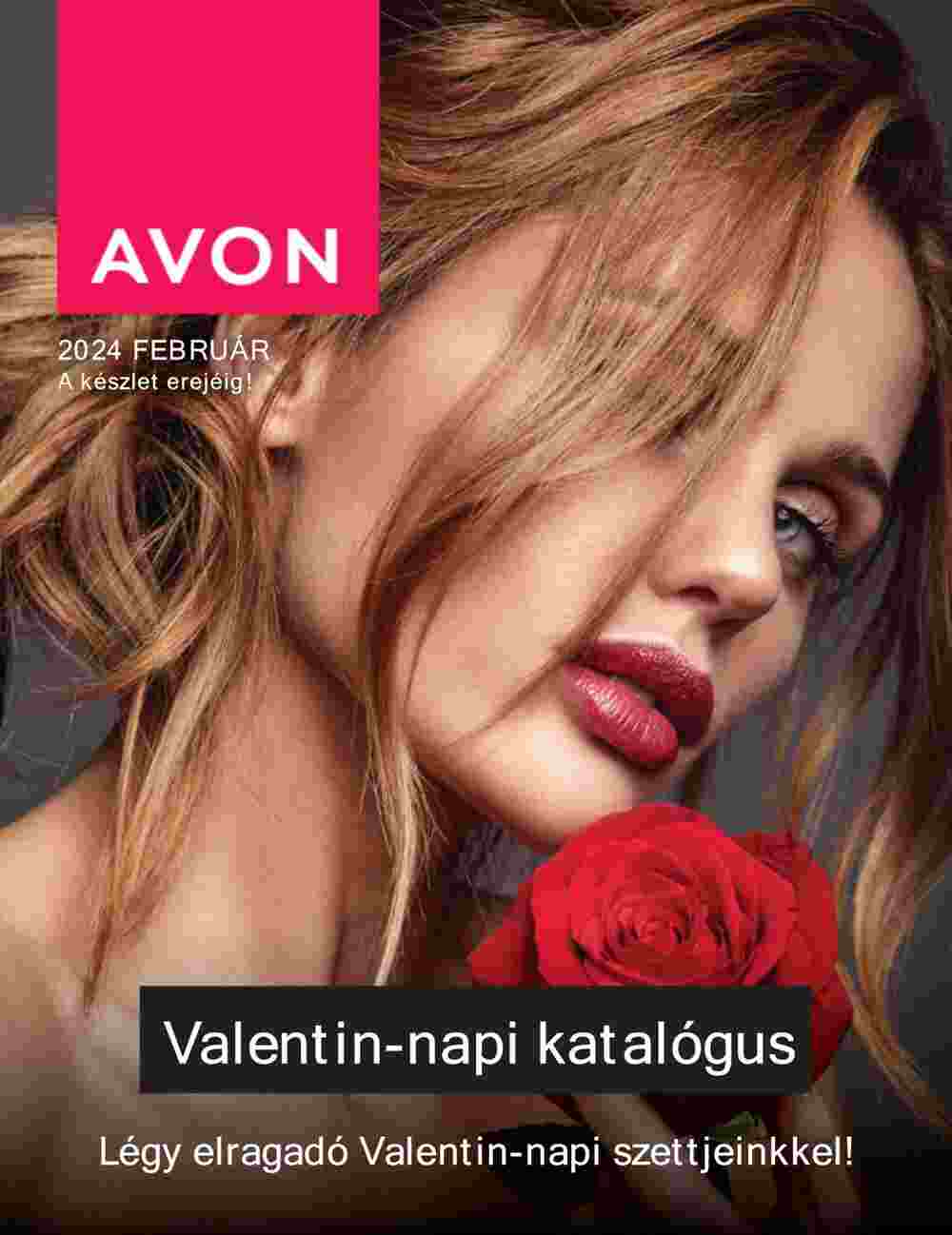 Avon akciós újság 2024.02.01-től - 1. oldal.